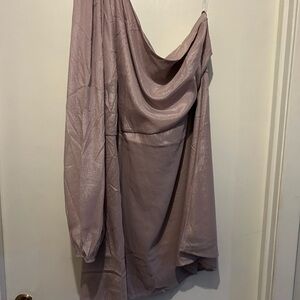 ANDREE BY UNIT One Shoulder Dress in Lavender